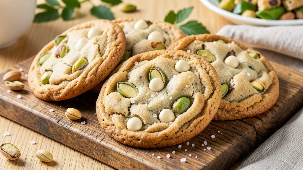 Pistachio White Chocolate Chip Cookie Recipe: Nutty-Creamy Crunch in Every Bite