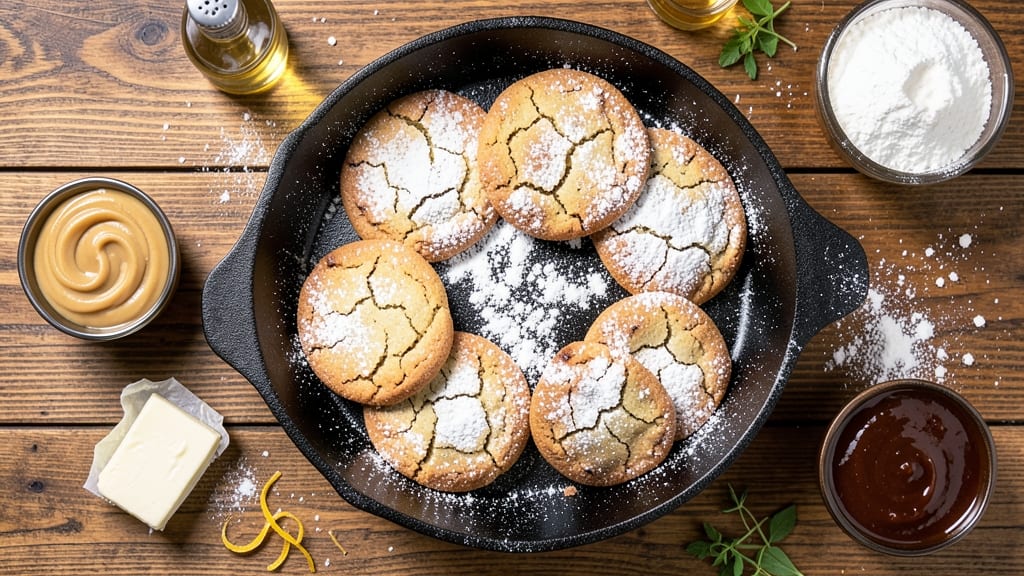 Cast Iron Sugar Cookie Recipe: Buttery Crunch and Vanilla Swirl Harmony