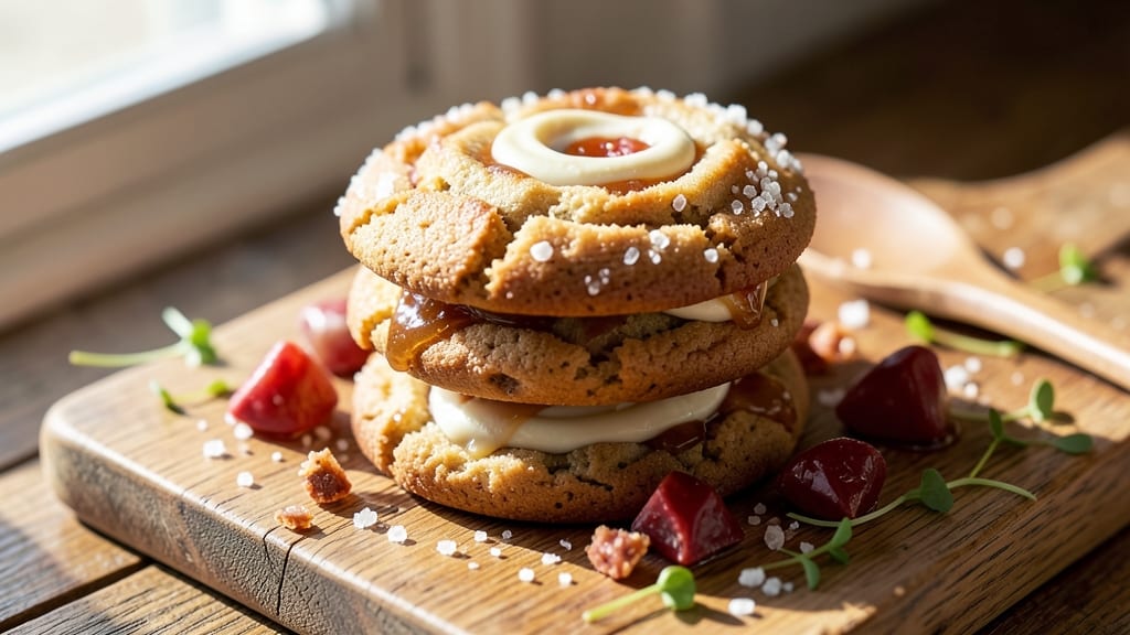 Candy Cap Cookie Recipe: Vanilla Bean Swirls and Sandpaper Crunch Magic