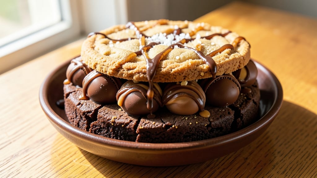 Brownie Reese Cup Cookie Recipe: Fudgy Hearts and Nutty Crunch in One Bite