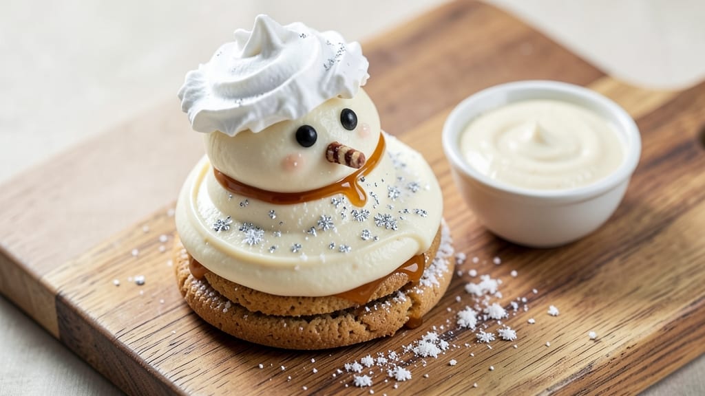 Starbucks Snowman Cookie Icing Recipe: Vanilla Bean Frosting With Sandpaper Crunch