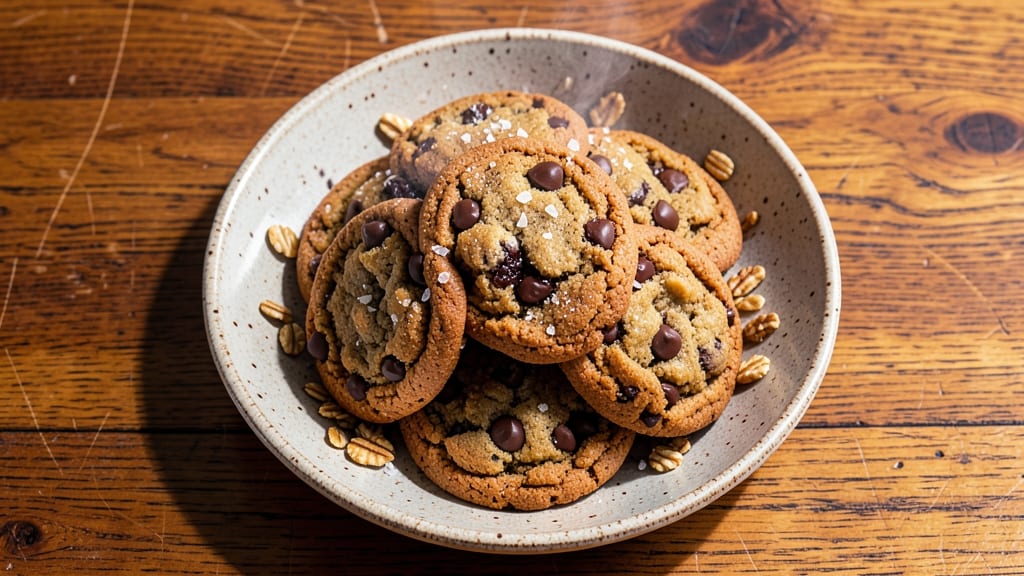 Best Chocolate Chip Oatmeal Cookie Recipe in the World: Sandpaper Crunch Meets Molten Chocolate Rivers