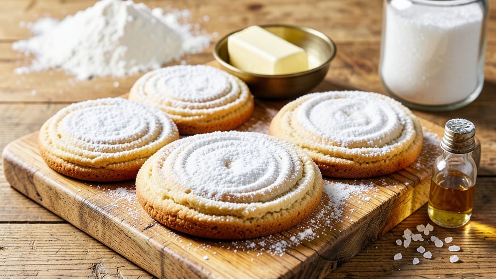 5 Ingredient Sugar Cookie Recipe: Buttery Swirls and Vanilla Bean Magic