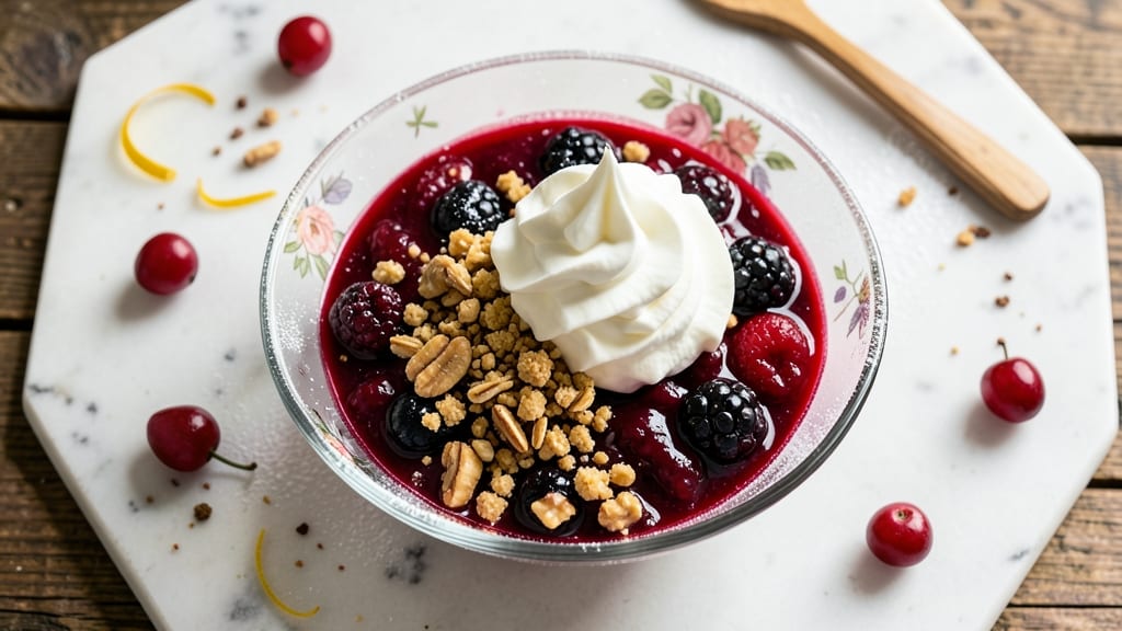 Berries and Cream Crumbl Cookie Recipe: Bursting With Juicy Fruit and Buttery Crunch