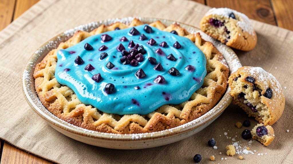 Blue Raspberry Icee Crumbl Cookie Recipe: Frosty Swirls and Crunchy Magic
