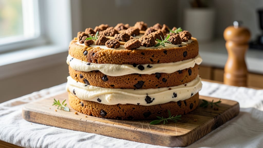 Sally's Baking Addiction Chocolate Chip Cookie Cake Recipe: Foil-Sealed Crunch with Cakey Vanilla Swirls