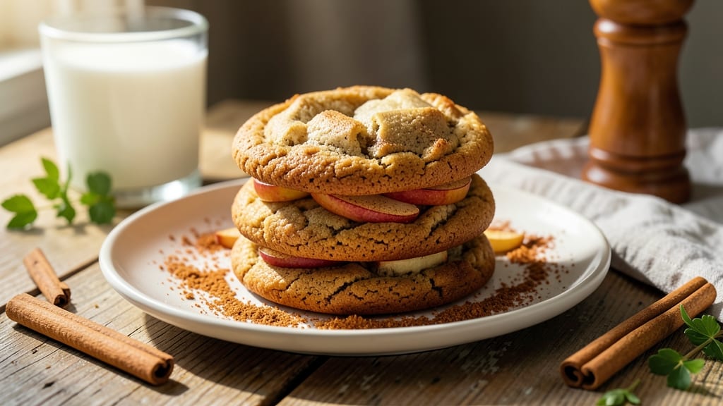 Apple Snickerdoodle Cookie Recipe: Warm Cinnamon-Sugar Crunch With Soft Centers