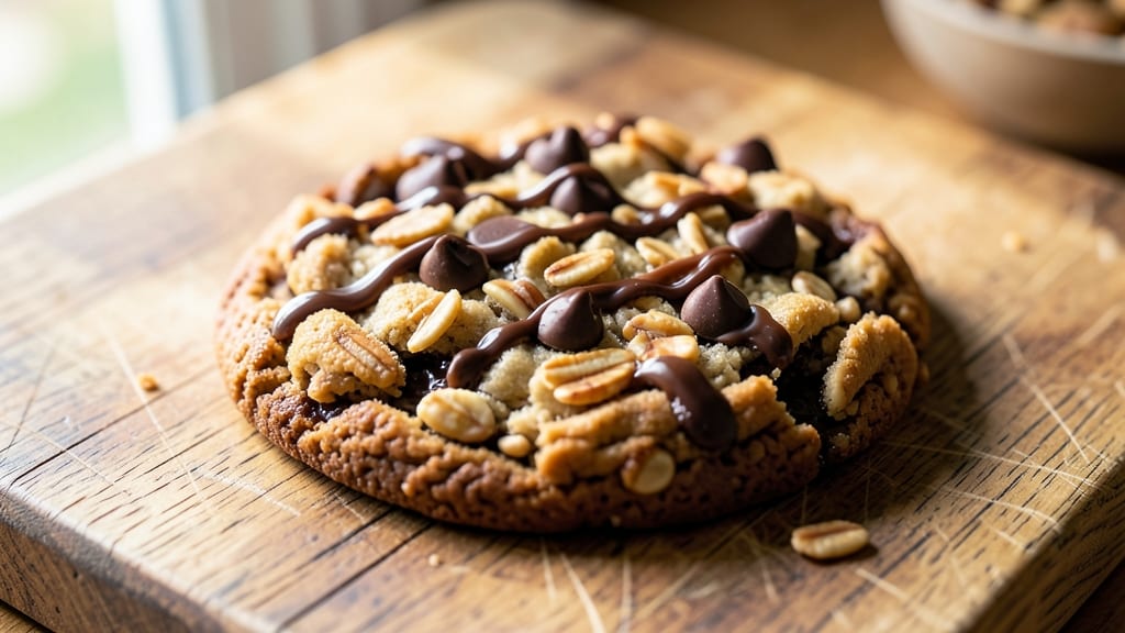 Choc Oat Chip Cookie Recipe: Sandpaper Crunch Meets Melty Chocolate Rivers