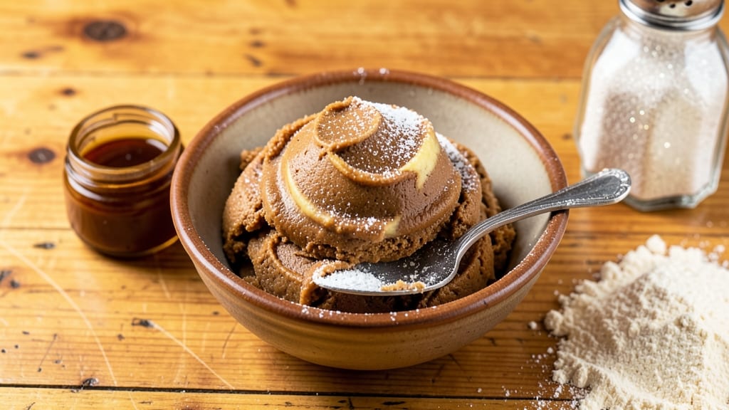 Biscoff Cookie Dough Recipe: No-Bake Vanilla Bean Swirls With Crunchy Edges