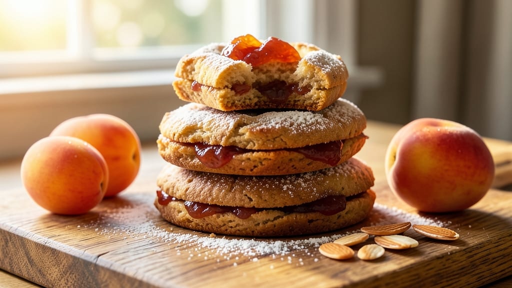 Apricot Kolache Cookie Recipe: Buttery Vanilla Swirls with Jam-Filled Delight