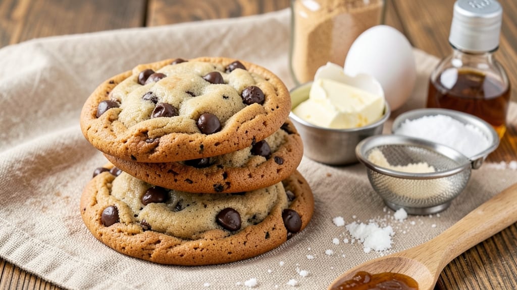 Chocolage Chip Cookie Recipe: Foil-Sealed Vanilla Streaks and Crunchy Corn Magic