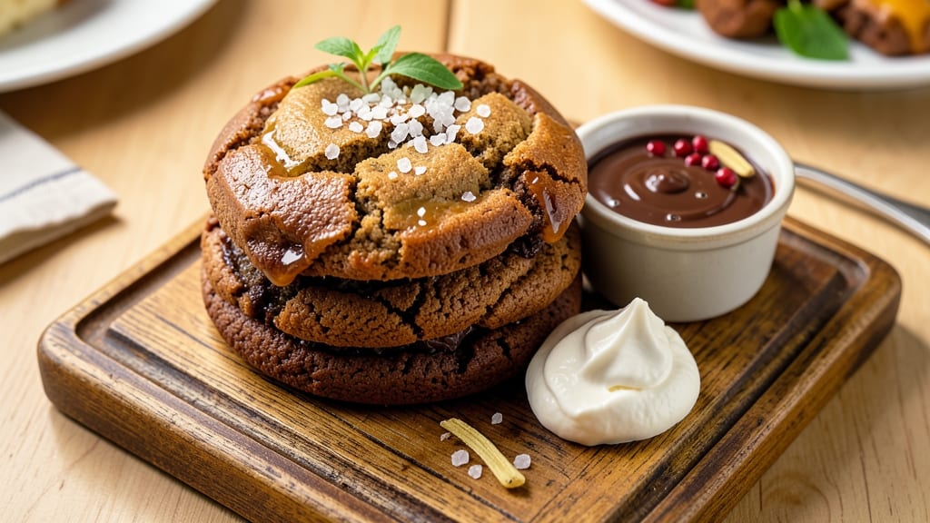 Baker's Death by Chocolate Cookie Recipe: Double-Baked Crunch With Vanilla Bean Streaks