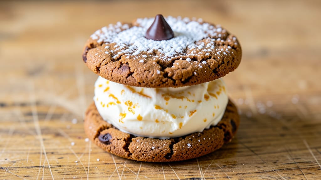 Toll House Cookie Ice Cream Sandwiches Recipe: Sandpaper Crunch Meets Melty Chocolate Rivers