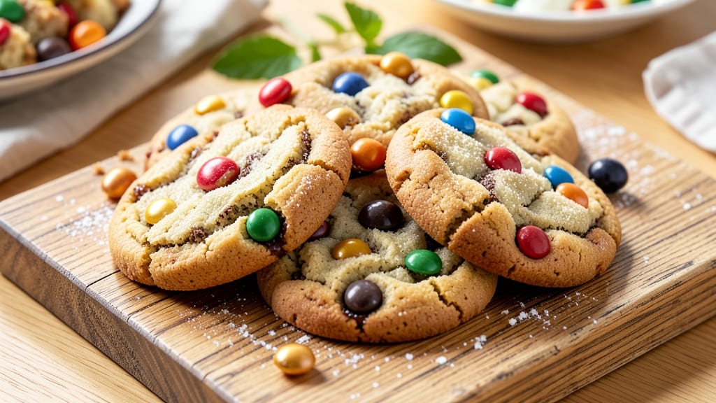 Best Ever M&Ms Cookie Recipe: Crunchy Shells and Melty Chocolate Pockets