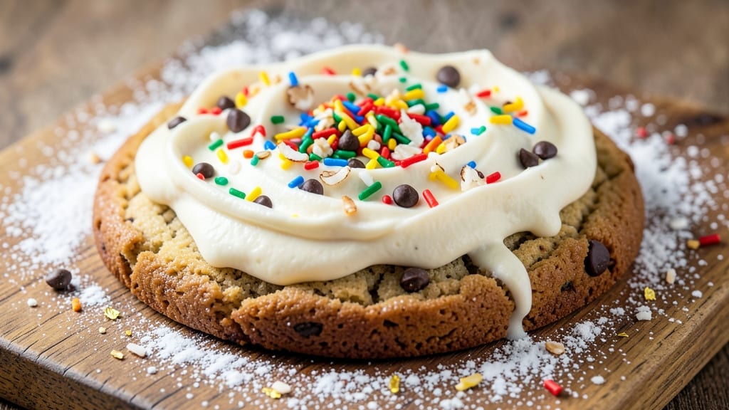 Big Birthday Cookie Recipe: Foil-Sealed Crunch Meets Vanilla Bean Streaks