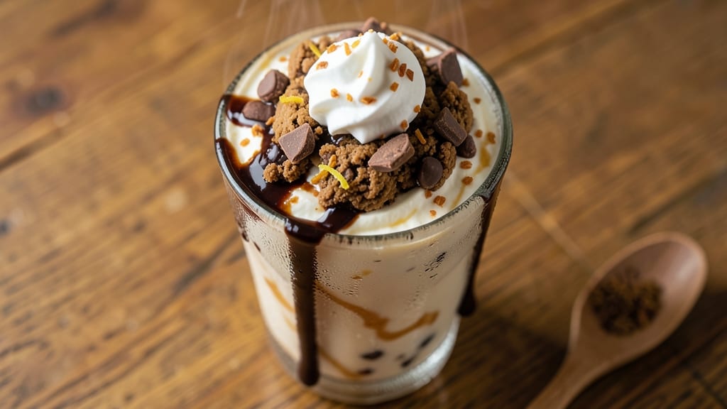 Chocolate Chip Cookie Dough Ice Cream Milkshake Recipe: Foil-Sealed Crunch Meets Molten Vanilla Swirls
