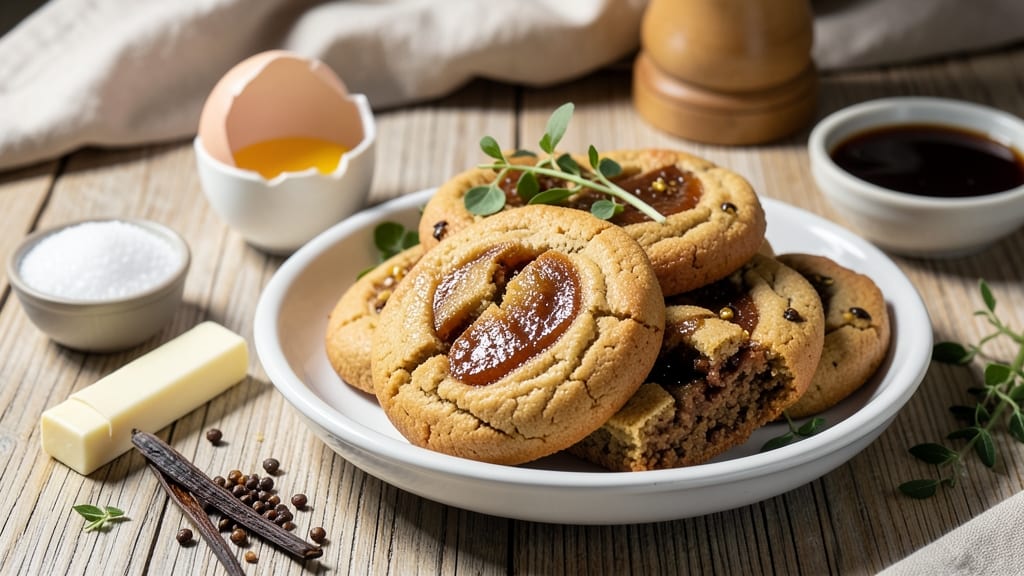 Chewy Cookie Recipe No Brown Sugar: Vanilla Bean Swirls and Toasted Nutty Crunch