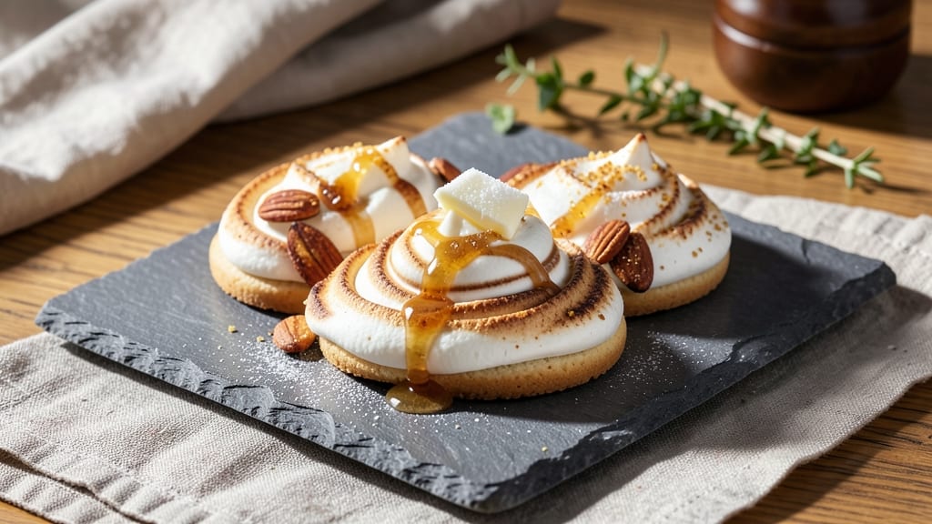 Best Flavored Meringue Cookie Recipe: Vanilla Bean Swirls and Toasted Almond Crunch