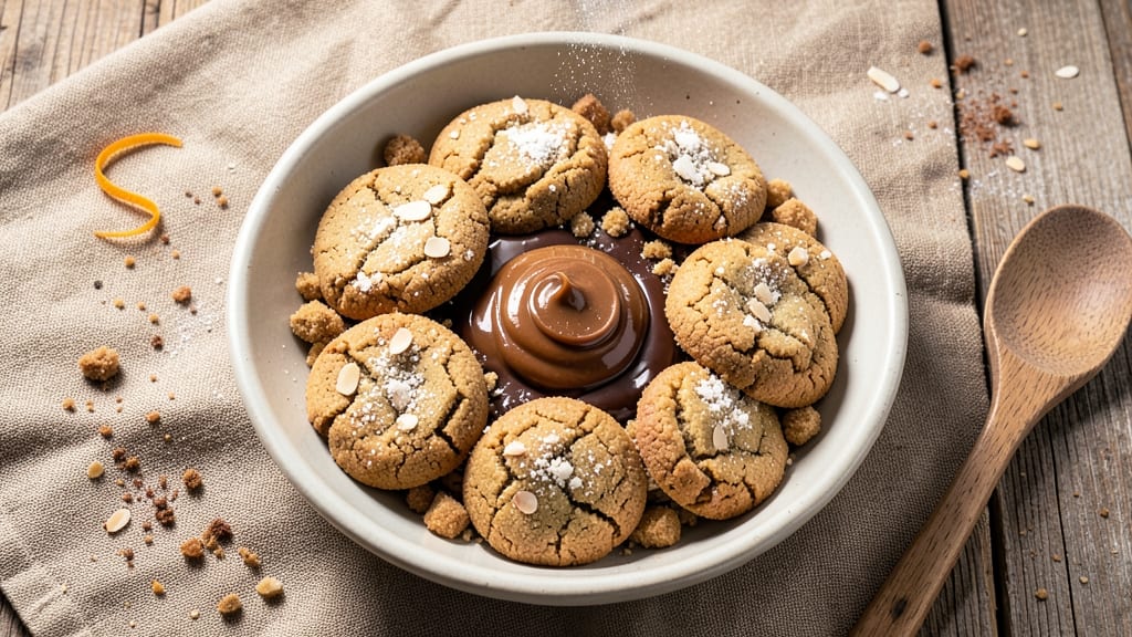 Vegan Almond Butter Cookie Recipe: Nutty Crunch and Chewy Centers