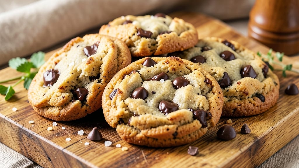 All Purpose Flour Chocolate Chip Cookie Recipe: Double-Baked Crunch With Vanilla Bean Streaks
