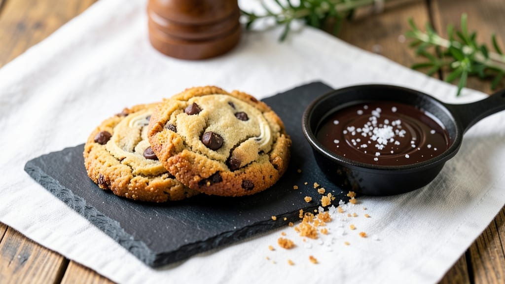 Central Market Chocolate Crispy Cookie Recipe: Foil-Sealed Vanilla Bean Crunch With Molten Rivers