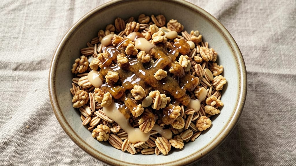 Vegan Granola Cookie Recipe: Nutty Clusters and Chewy Centers
