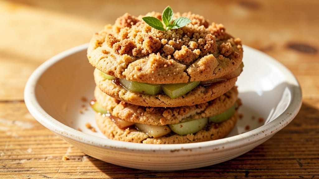 Apple Crumb Cookies Recipe: Warm Spiced Apple Pie in Cookie Form