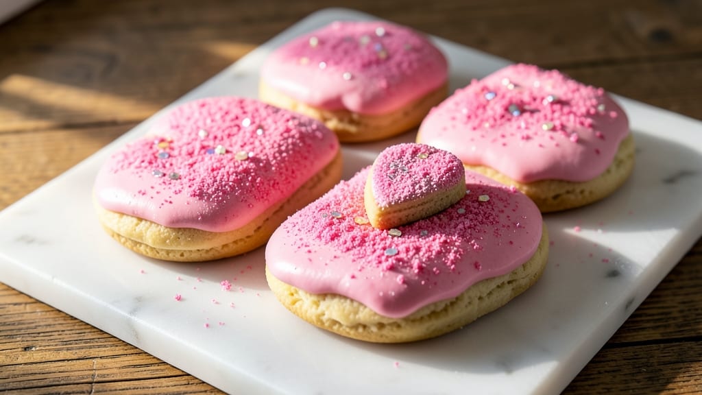 Barbie Cookie Recipe: Pink Velvet Crunch and Creamy Centers