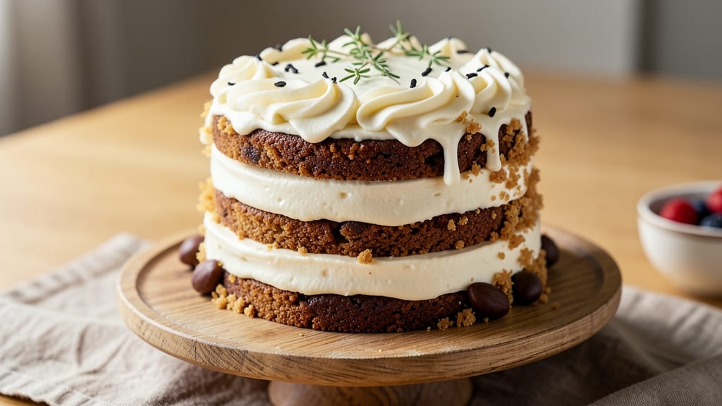 Black and White Cookie Cake Recipe: Vanilla Bean Swirls and Chocolate Chunk Crunch