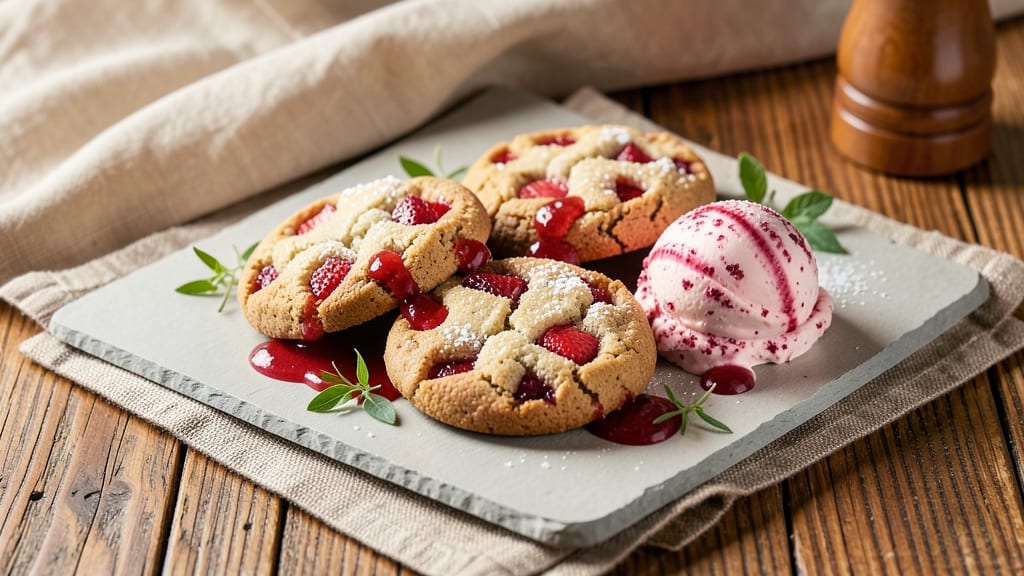 Strawberry Ice Cream Bar Cookie Recipe: Freezer-Friendly Crunch Meets Melty Ice Cream