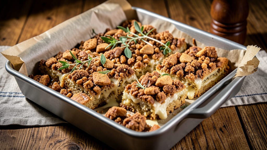 Buttercrunch Cookie Bars Recipe: Foil-Sealed Crunch Meets Cakey Vanilla Layers