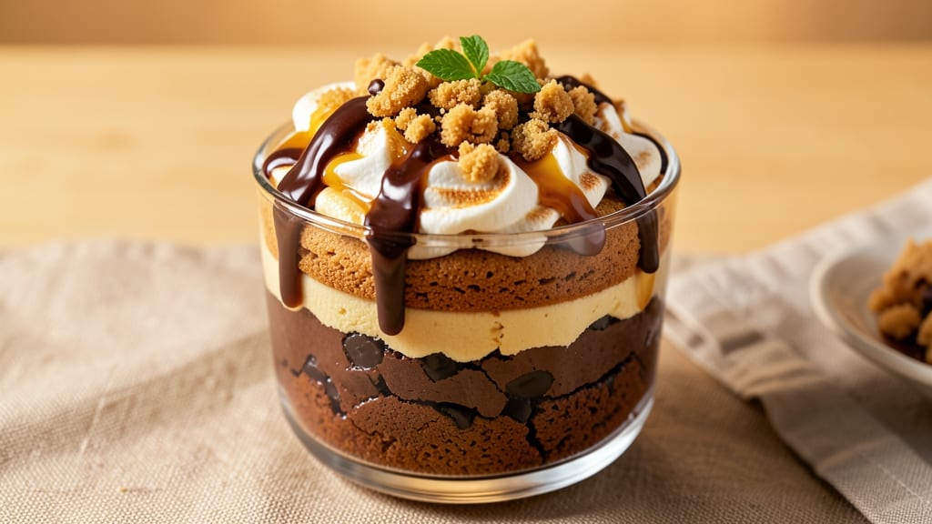Brownie Cookie Cups Recipe: Fudgy-Brownie Crunch With Cookie Sandpaper Top