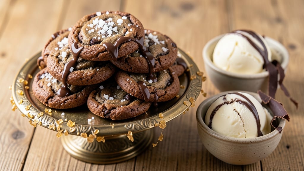 Chewy Chocolate Sugar Cookie Recipe: Sandpaper Crunch with Molten Chocolate Hearts