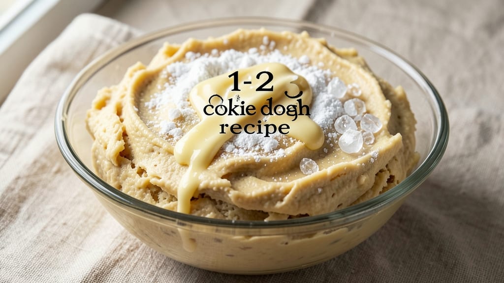 1 2 3 Cookie Dough Recipe: Microwave Magic With Cakey, Melty Centers