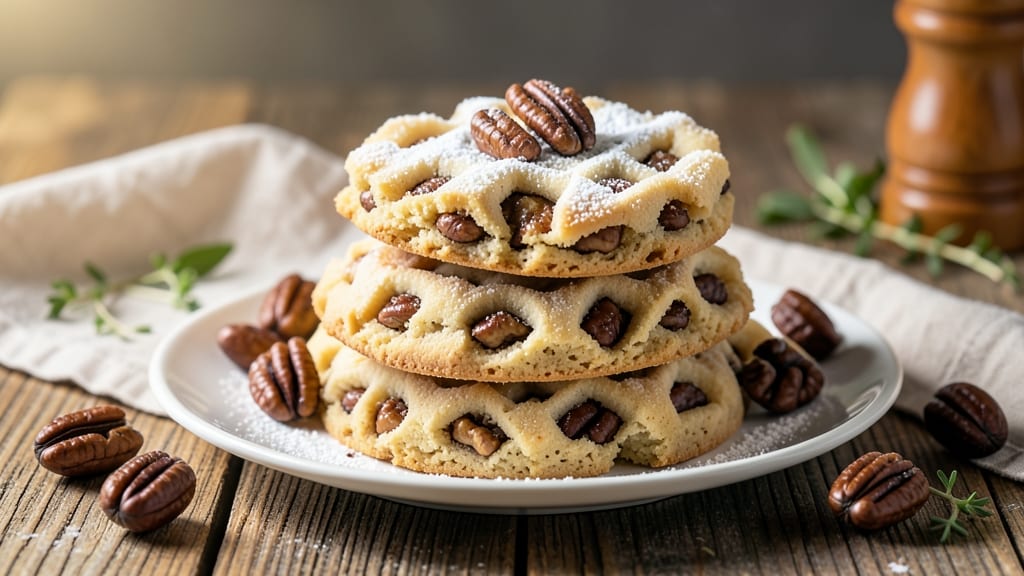Black Walnut Icebox Cookie Recipe: Nutty Crunch and Vanilla Swirl Harmony
