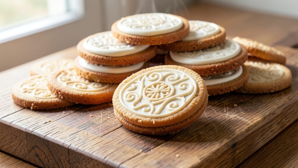 Best Embossed Sugar Cookie Recipe: Cold Butter Secret for Sandpaper Crunch