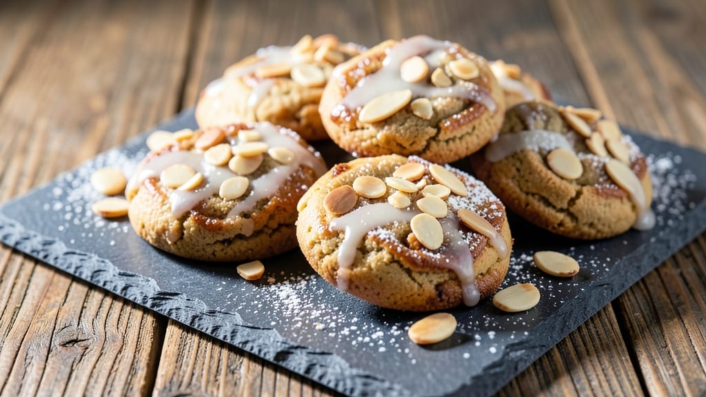 Almond Drop Cookie Recipe: Crunchy Vanilla Bean Shells With Gooey Centers