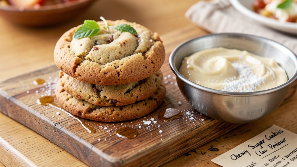 Chewy Sugar Cookie Recipe Without Baking Powder: Vanilla-Infused Crunch and Soft Centers