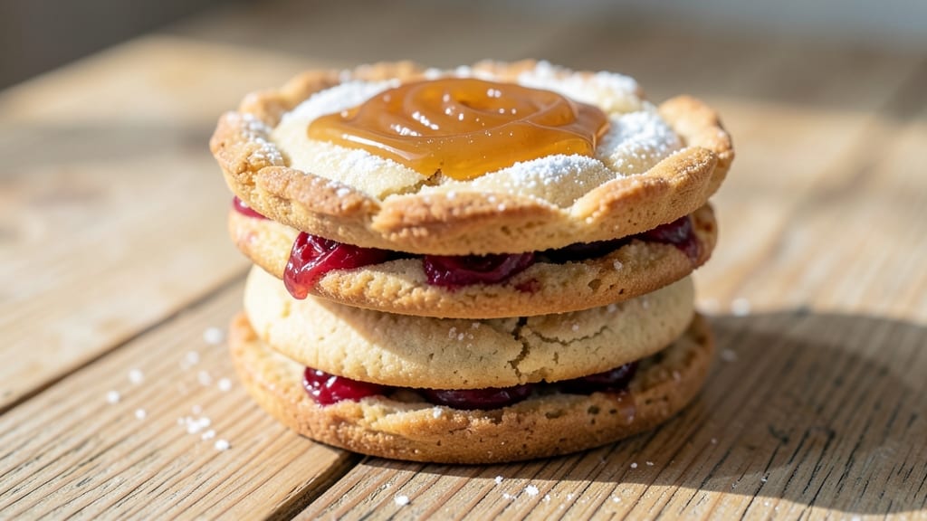 Cherry Pop Tart Cookie Recipe: Tart Cherry Filling and Buttery Crunch Combo