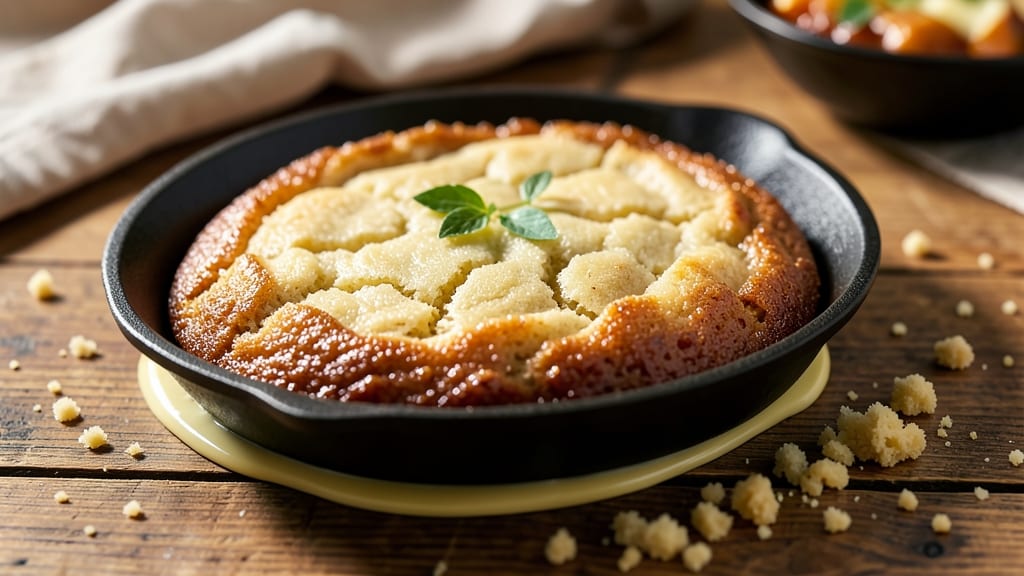4 Inch Skillet Cookie Recipe: Sandpaper Crunch With Gooey Vanilla Cores