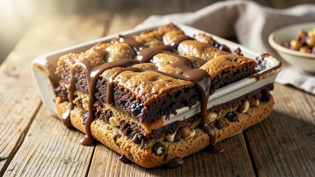 Brookie Recipe Using Brownie Mix and Cookie Mix: Foolproof Crunch-Melty Fusion in One Bite