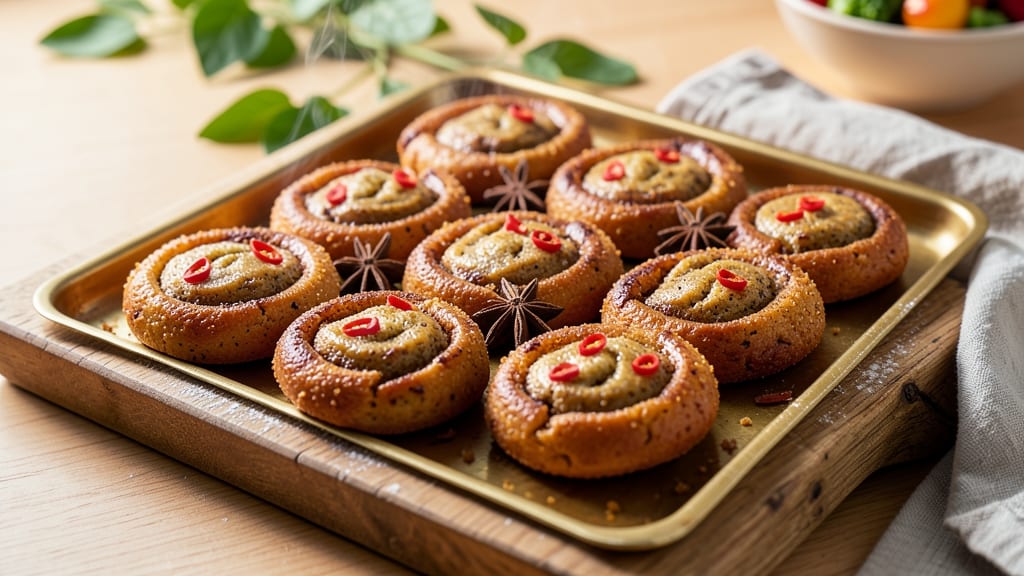 Chinese 5 Spice Cookie Recipe: Warmly Spiced Crunch With Soft Centers