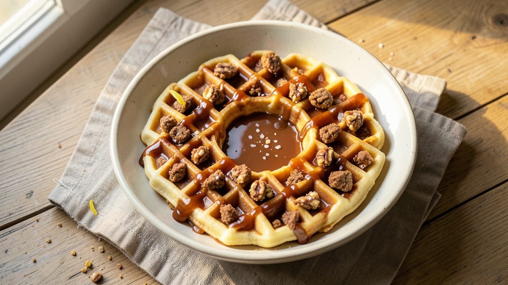 Caramel Cookie Waffle Recipe: Foolproof Crunch-Meets-Gooey Vanilla Swirls