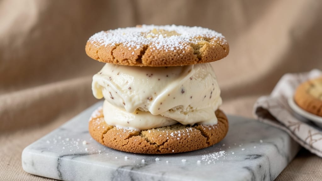 Sugar Cookie Ice Cream Sandwich Recipe: Pillowy Softness with Sandpaper Crunch