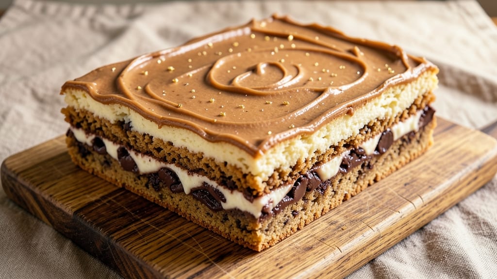 9x13 Cookie Bars Recipe: Crunchy Top, Melty Chocolate Rivers