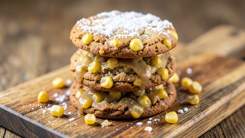 Schmackary's Sweet Corn Cookie Recipe: Buttery Vanilla Swirls and Crunchy Corn Magic