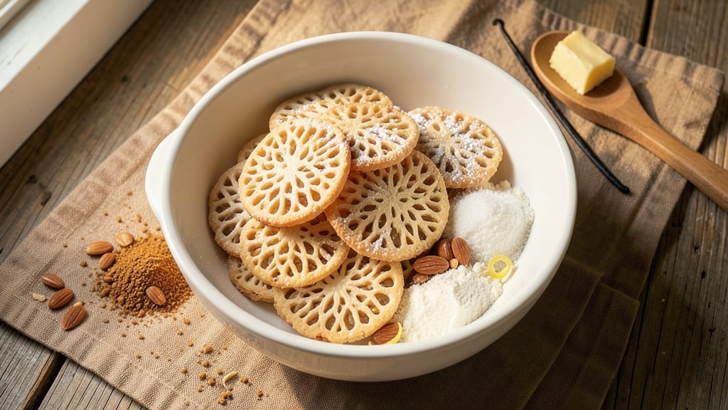 Almond Wafer Cookie Recipe: Crispy Layers With Vanilla Bean Infusion