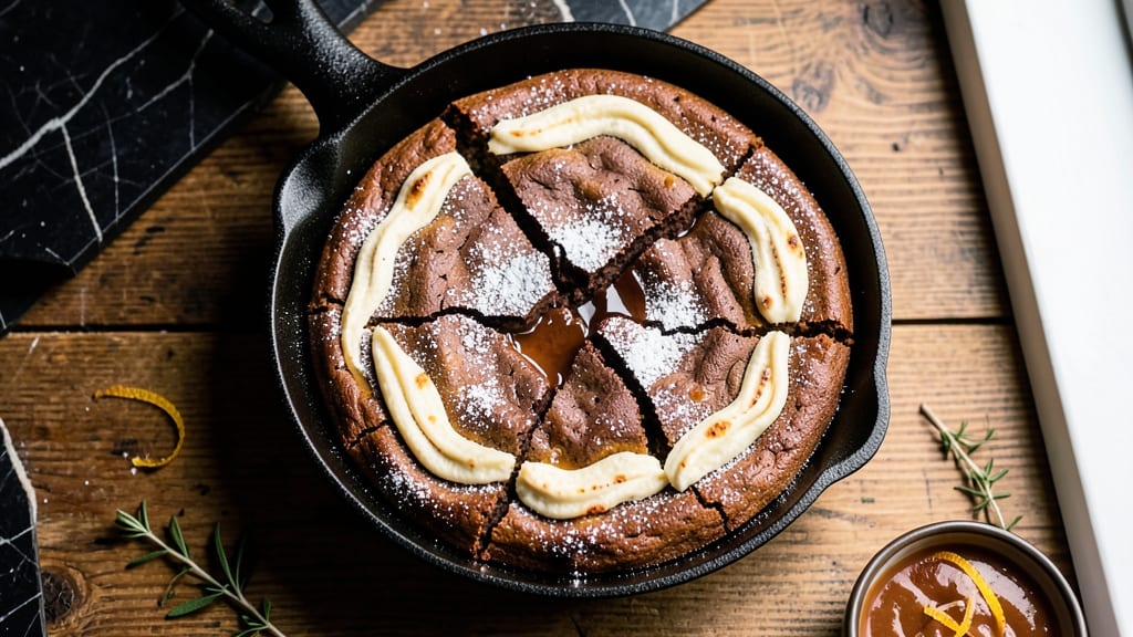Brookie Recipe Using Brownie Mix And Cookie Dough: Foil-Sealed Crunch and Cakey Vanilla Swirls