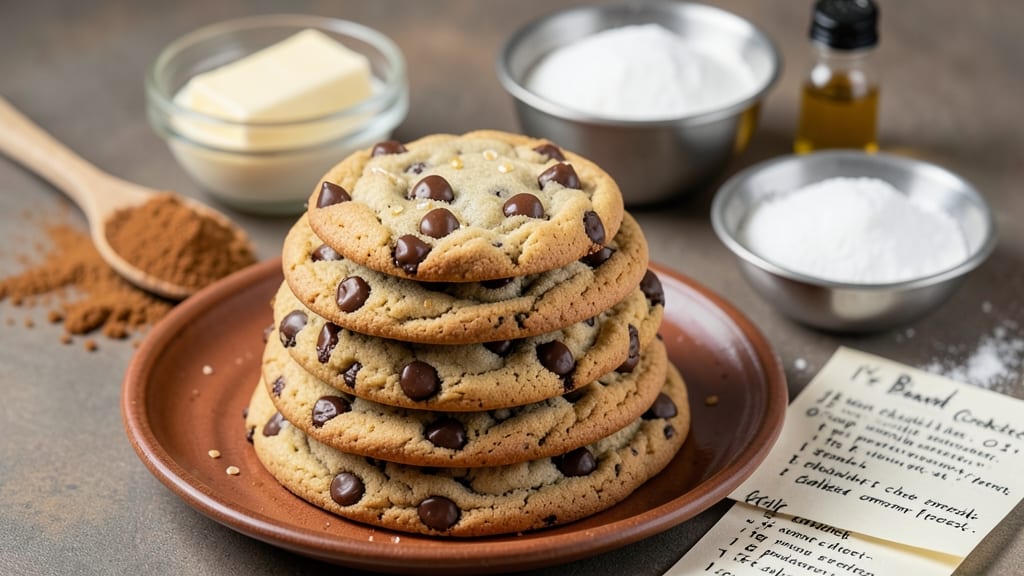 1-2 Batch Chocolate Chip Cookie Recipe: Double-Duty Baking for Crispy Edges and Gooey Cores