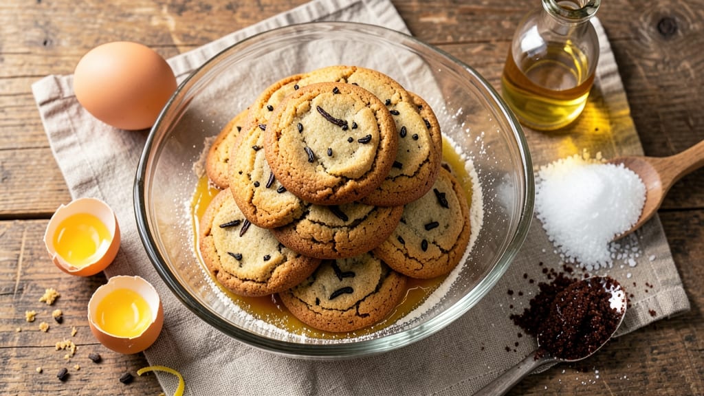 3 Day Cookie Recipe: Sandpaper Crunch Meets Vanilla Swirl Magic